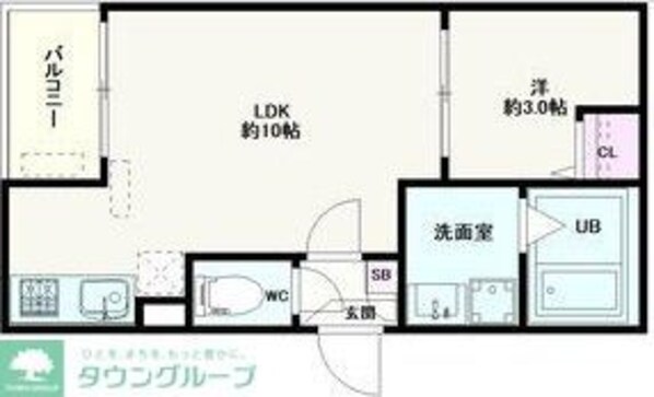 Jack sunashindenIの物件間取画像